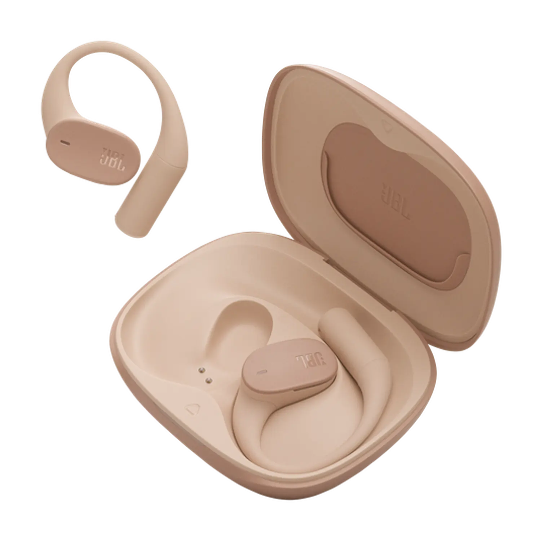 Audífonos JBL Sense Lite open ear beige Bluetooth ear hook 2