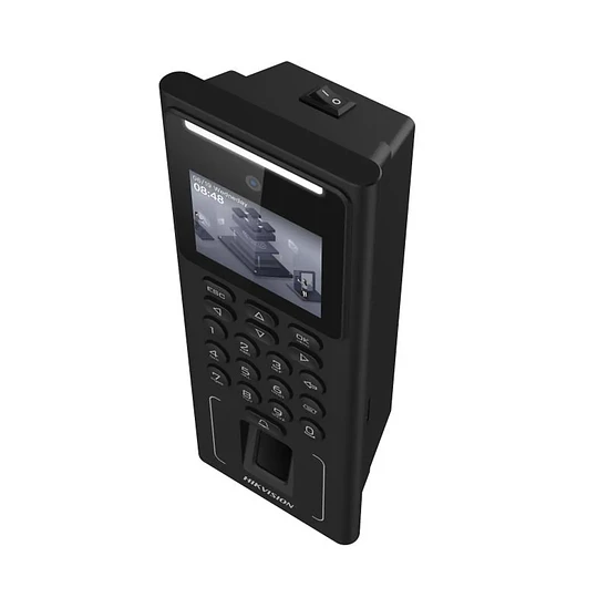 Control de acceso Hikvision facial tarjeta M1 y teclado 2