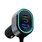 Cargador auto Klip Xtreme KCC-100 USB-C USB-A 100W - Miniatura 2