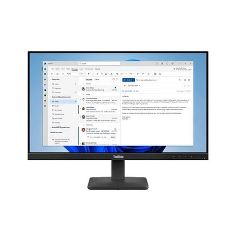 Monitor Lenovo 23.8" FHD IPS 4ms 99% sRGB