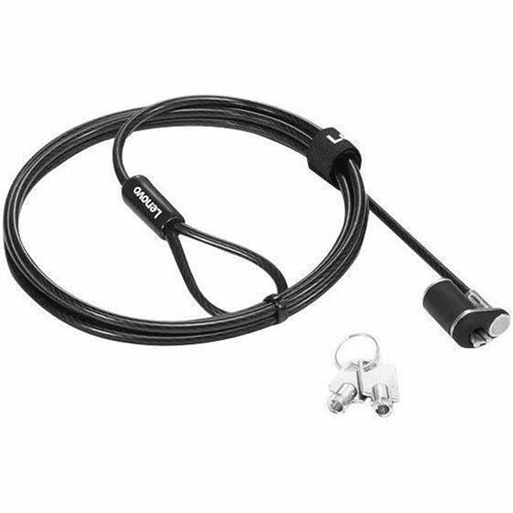 Cable de seguridad Lenovo NanoSaver con llave 1.5m 1