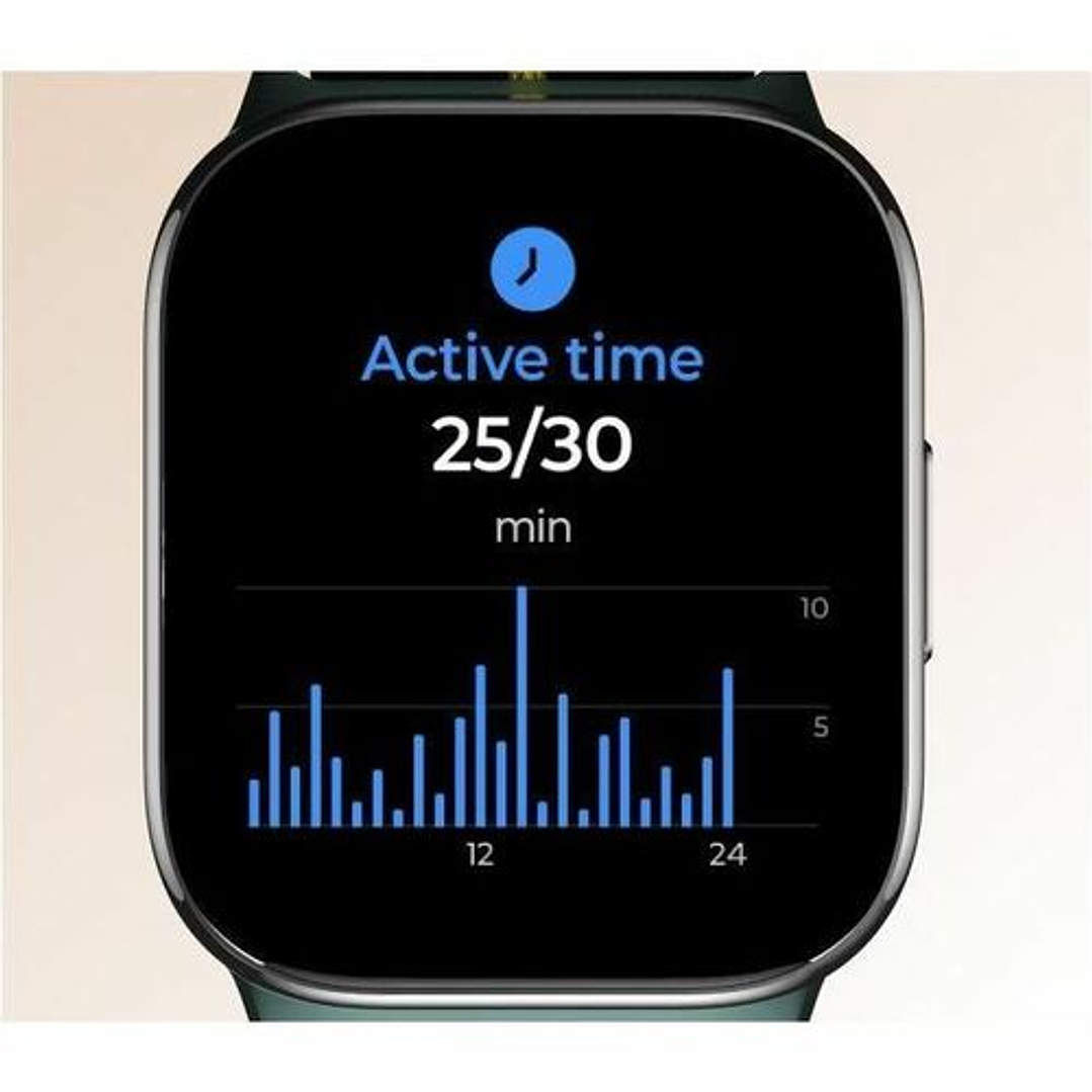 Smartwatch Motorola Moto Watch Fit GPS OLED verde 7