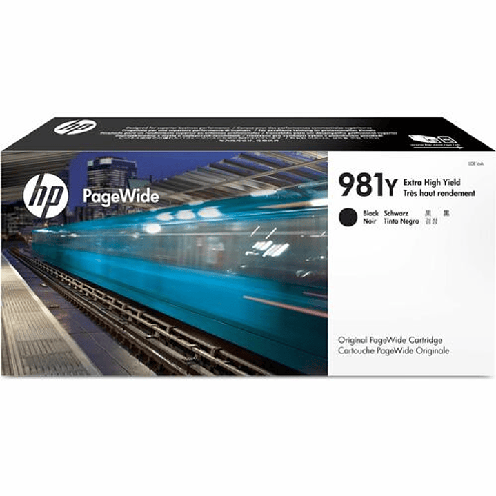 Tinta HP 981Y PageWide Negra Original 1