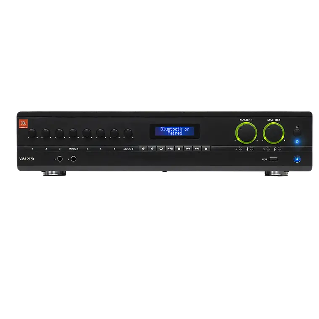 Amplificador mezclador JBL Pro NVMA260 8 entradas 60W/120W 1