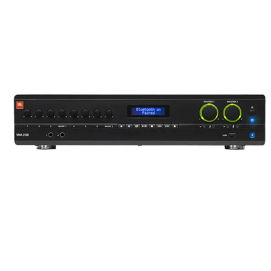 Amplificador mezclador JBL Pro NVMA260 8 entradas 60W/120W 1
