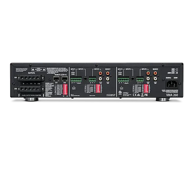 Amplificador mezclador JBL Pro NVMA260 8 entradas 60W/120W 2