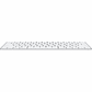 Teclado Apple Magic Keyboard Bluetooth Español Blanco - Miniatura 3