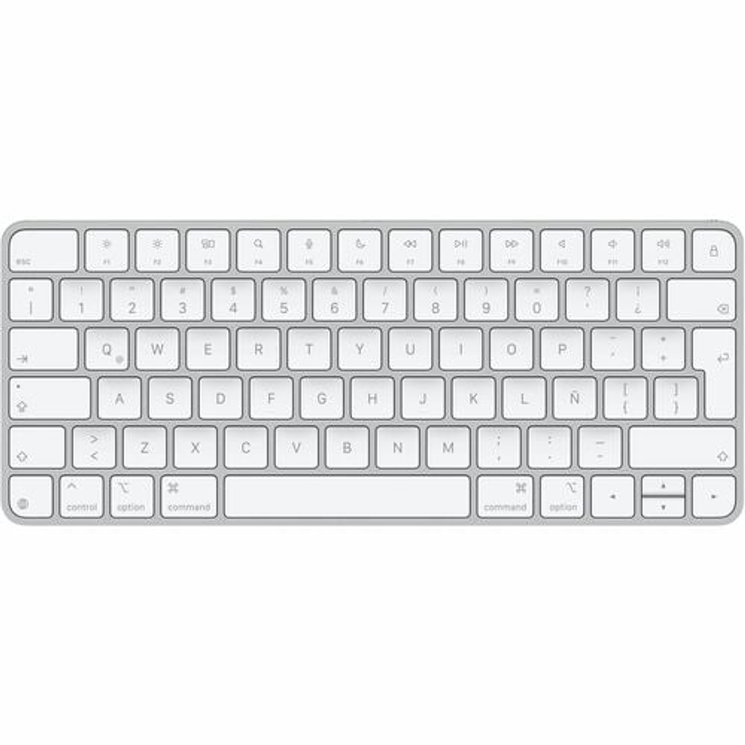 Teclado Apple Magic Keyboard Bluetooth Español Blanco 1