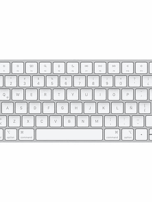 Teclado Apple Magic Keyboard Bluetooth Español Blanco