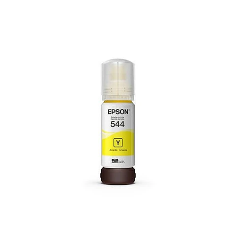 Botella de Tinta Epson T544 Amarillo 65 ml Original