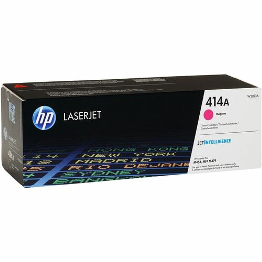 Tóner HP 414A Magenta Original W2023A M479fdn 2