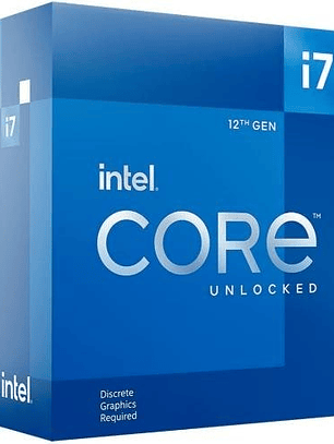 Procesador Intel Core i7-12700KF 12va Gen 3.6GHz