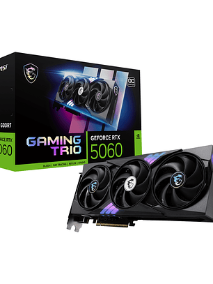 Tarjeta de Video MSI RTX 5060 8GB Gaming Trio OC