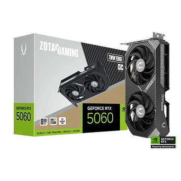 Tarjeta Gráfica Zotac NVIDIA GeForce RTX 5060 8GB GDDR7 1
