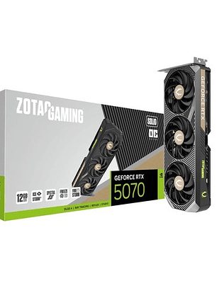 Tarjeta de Video Zotac RTX 5070 SOLID OC Gaming