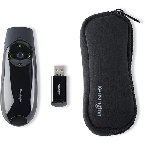 Puntero Láser Kensington Presenter Expert Inalámbrico USB Negro