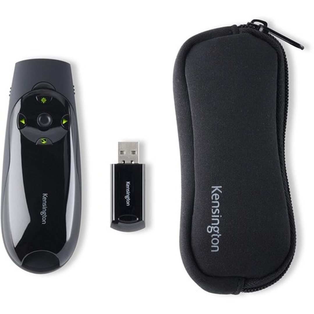 Puntero Láser Kensington Presenter Expert Inalámbrico USB Negro 1