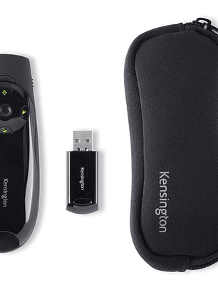 Puntero Láser Kensington Presenter Expert Inalámbrico USB Negro