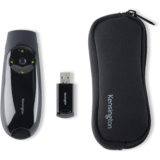 Puntero Láser Kensington Presenter Expert Inalámbrico USB Negro 1