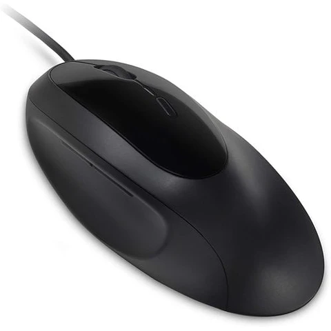 Mouse Ergonómico Kensington Pro Fit Ergo Wired 3200 DPI USB Negro