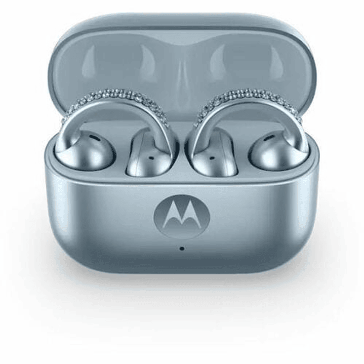 Audífonos Motorola Moto Buds Loop True Wireless Bluetooth IP54 Micrófono Azul 5