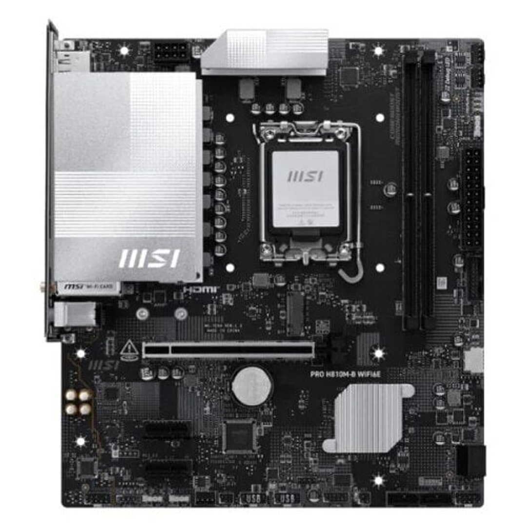 Placa Madre MSI H810 LGA1851 DDR5 USB 2.0 Motherboard 911-7E64-003 1