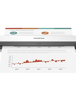 Escáner Portátil Brother DS-640 DSMobile USB Compacto 600dpi