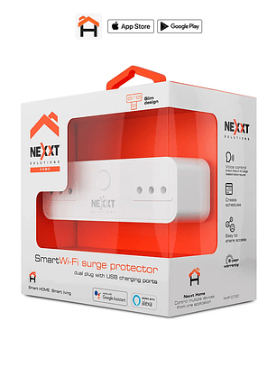 Enchufe Inteligente Nexxt Home WiFi Smart Plug Control Energía NHP-D720