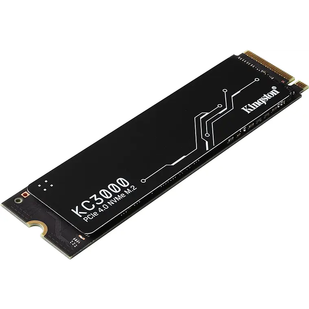 Unidad SSD Kingston KC3000 1TB NVMe PCIe 4.0 M.2 2280 7000MB/s SKC3000S/1024G 3