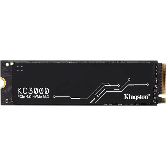 Unidad SSD Kingston KC3000 1TB NVMe PCIe 4.0 M.2 2280 7000MB/s SKC3000S/1024G 2