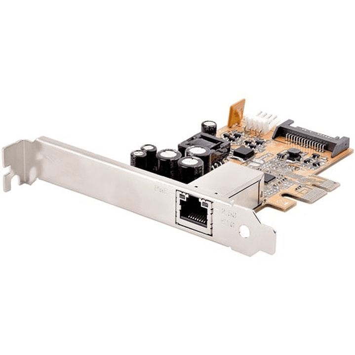 Tarjeta Red StarTech 2.5GbE PCIe PoE+ 30W RJ45 RTL8125B ST1000PEXPSE 1