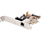 Tarjeta Red StarTech 2.5GbE PCIe PoE+ 30W RJ45 RTL8125B ST1000PEXPSE - Miniatura 1