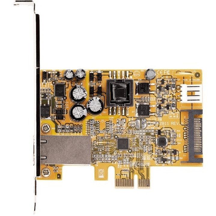 Tarjeta Red StarTech 2.5GbE PCIe PoE+ 30W RJ45 RTL8125B ST1000PEXPSE 5