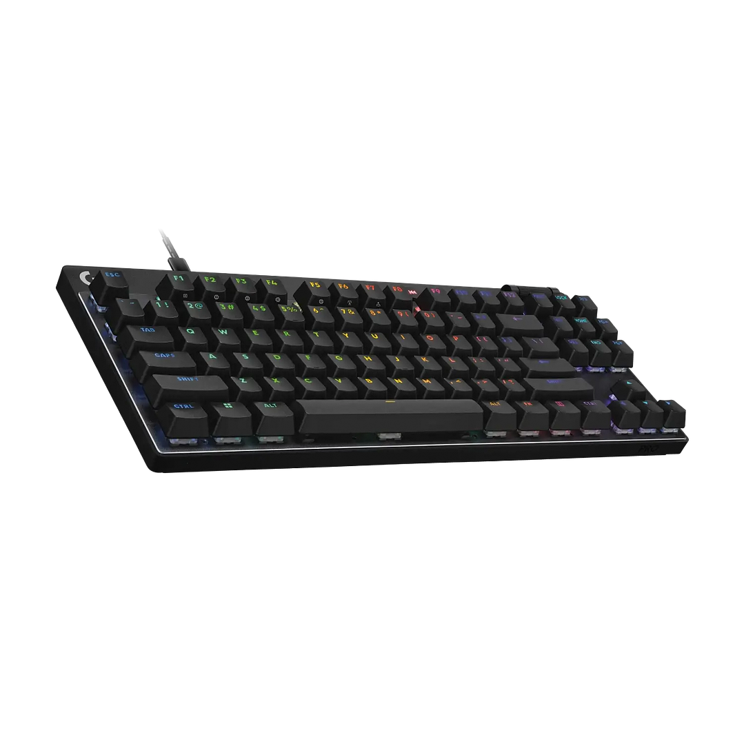 Teclado Gamer Logitech PRO X TKL RAPID USB-C Negro Inglés 920-013131 1