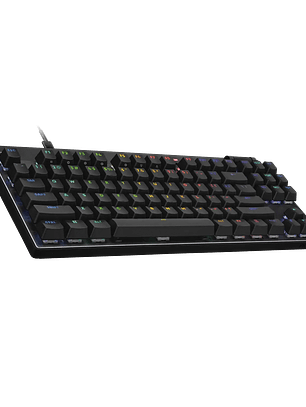 Teclado Gamer Logitech PRO X TKL RAPID USB-C Negro Inglés 920-013131