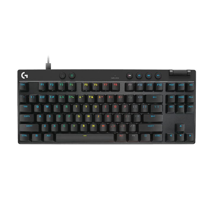 Teclado Gamer Logitech PRO X TKL RAPID USB-C Negro Inglés 920-013131 4