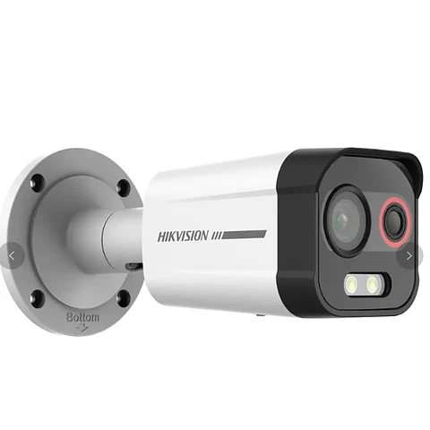 Cámara Térmica Hikvision HeatPro Bala IP 3.7MP PoE AcuSense DS-2TD2608-2/QA
