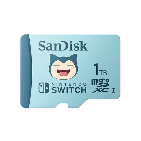 Tarjeta microSDXC SanDisk Pokémon Snorlax 1TB
