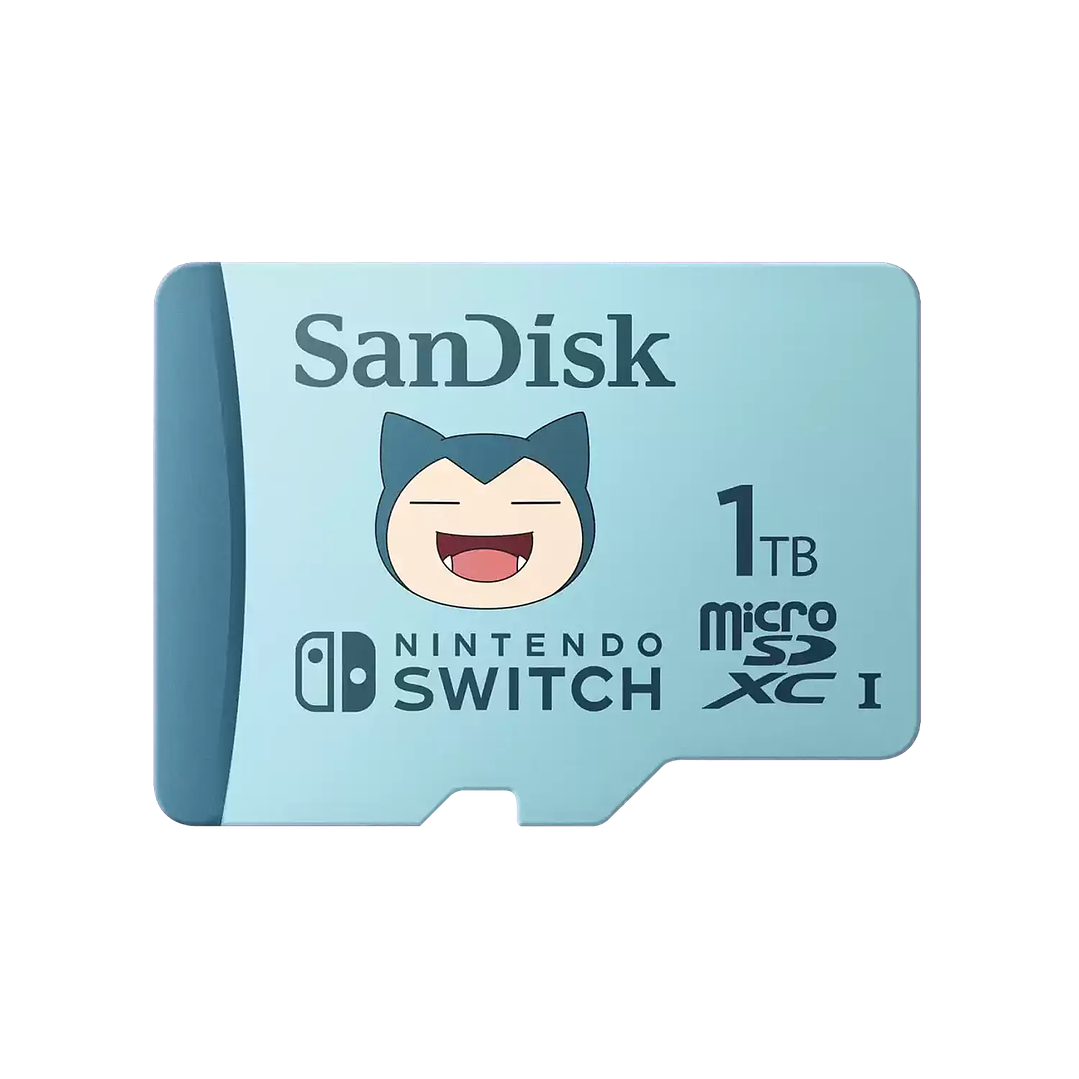 Tarjeta microSDXC SanDisk Pokémon Snorlax 1TB 1