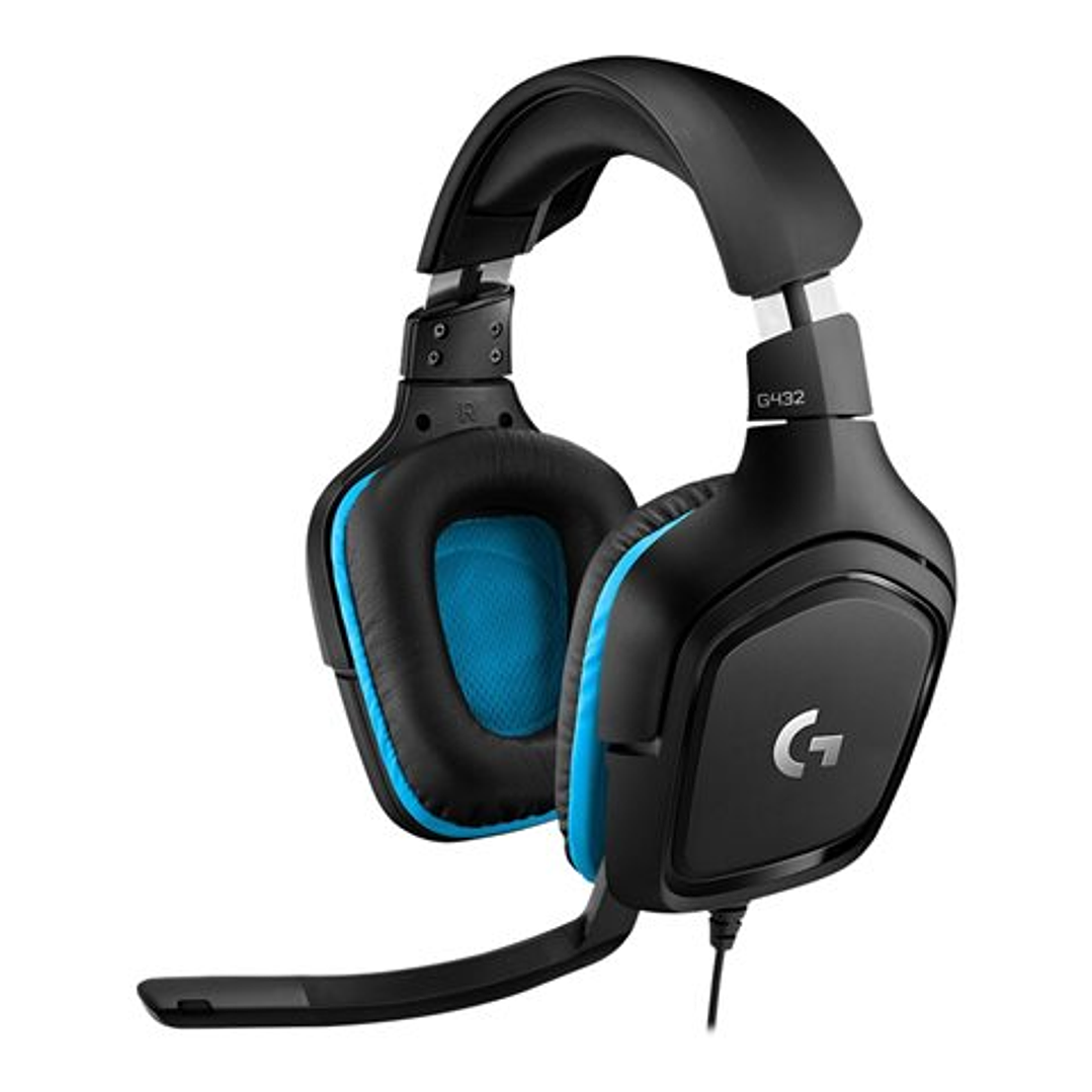 Audífonos Gamer Logitech G432 Surround USB 3.5mm 1