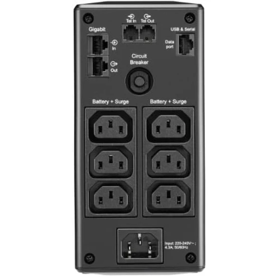 UPS APC Back-UPS Pro BR650MI 650VA 390W AVR 2