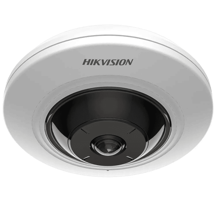 Cámara Hikvision Fisheye IP 5MP 180° AcuSense PoE 1