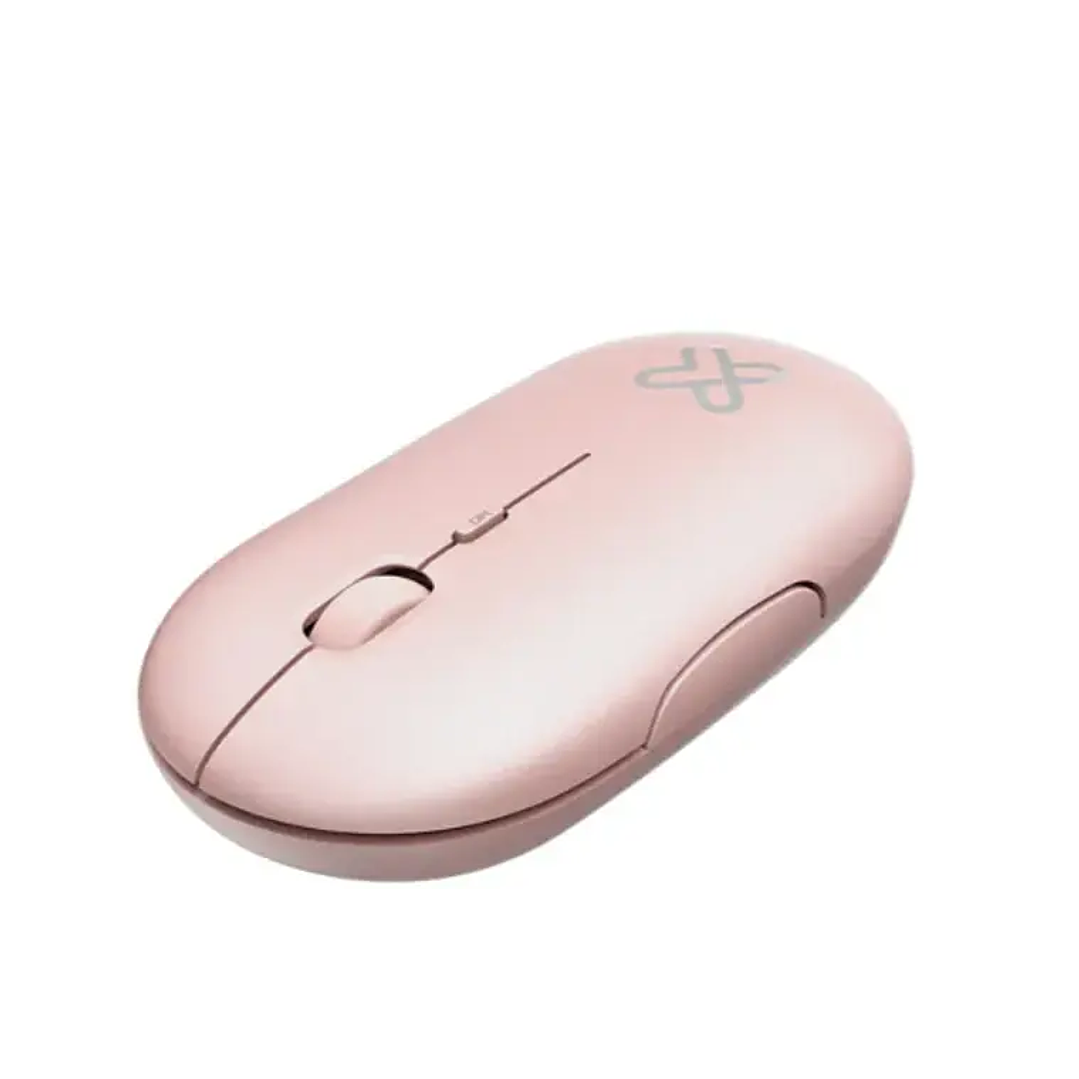 Mouse Inalámbrico Klip Xtreme Slim Rosa 2.4GHz 1