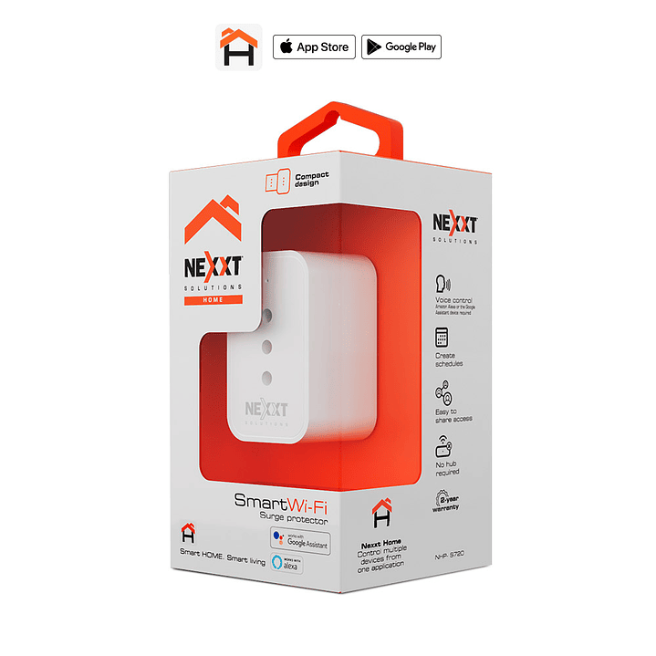 Enchufe Inteligente Nexxt Home NHP-S720 WiFi Smart Plug 1