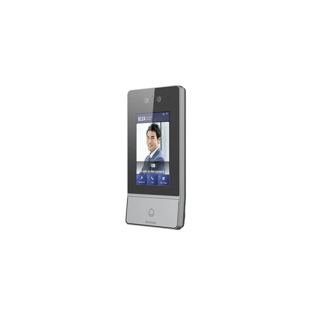 Videoportero Hikvision IP Reconocimiento Facial QR PIN IP65 3