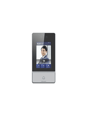 Videoportero Hikvision IP Reconocimiento Facial QR PIN IP65