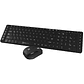 Combo Teclado y Mouse Klip Xtreme Inalámbrico 2.4GHz Negro - Miniatura 1