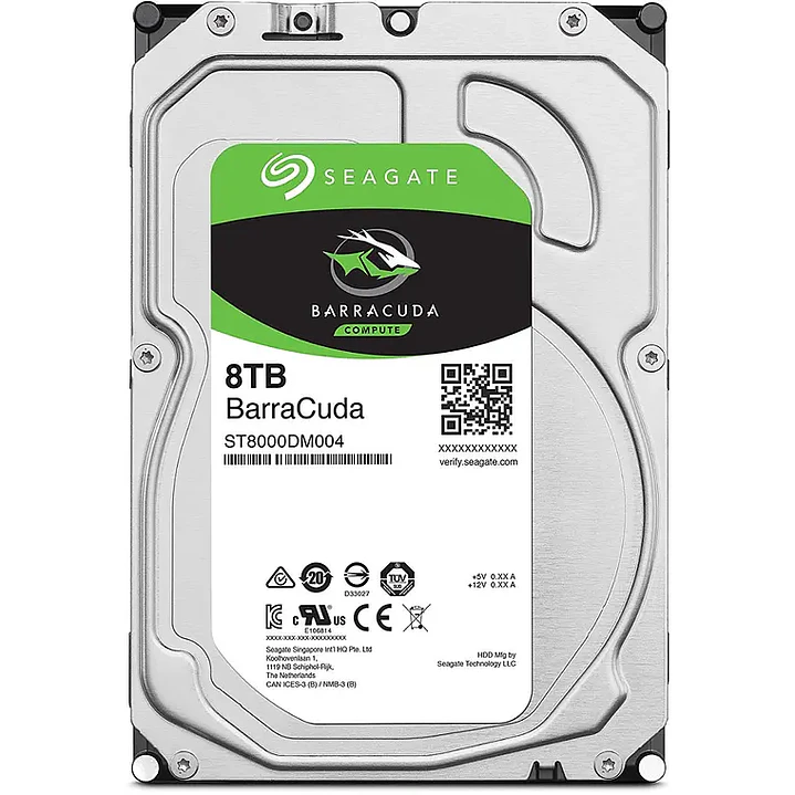 Disco Duro Interno Seagate BarraCuda 8TB 3.5