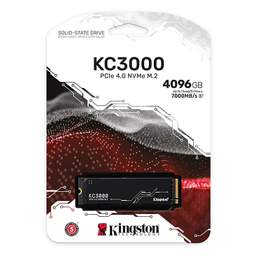 Unidad SSD Kingston SKC3000D/4096G 4096GB 1