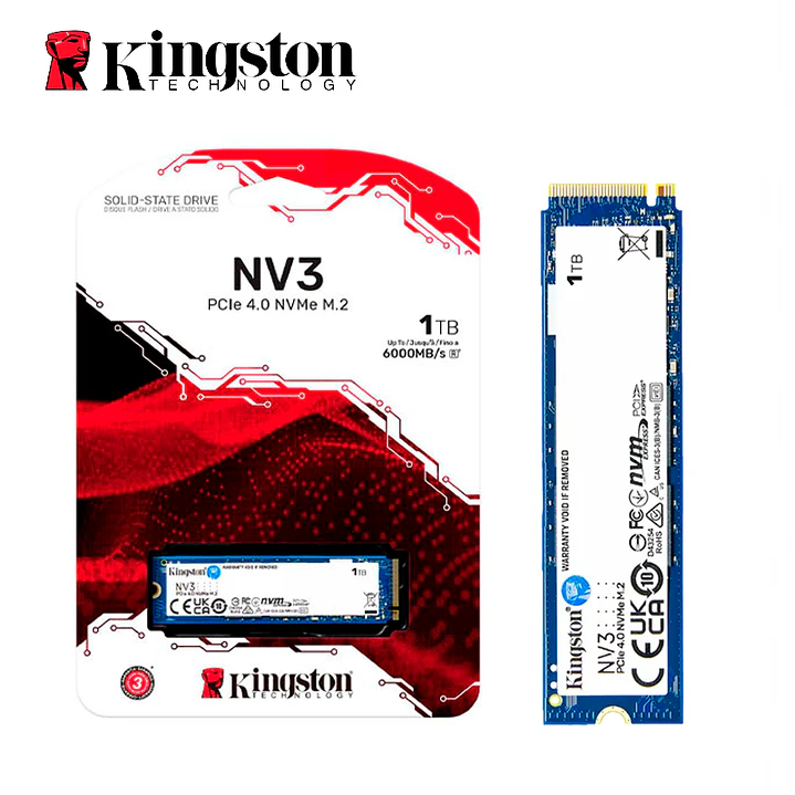 Unidad SSD Kingston SNV3S/1000G 1TB 1